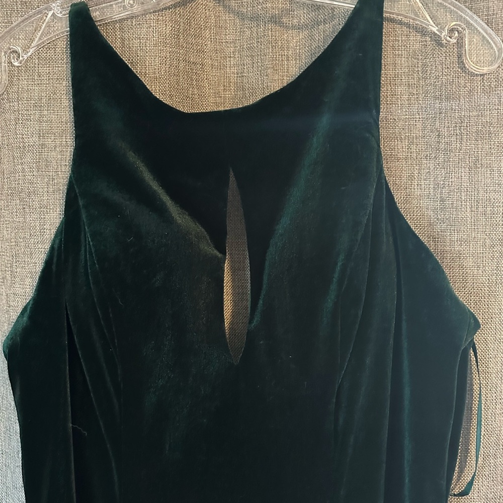 Emerald formal dress